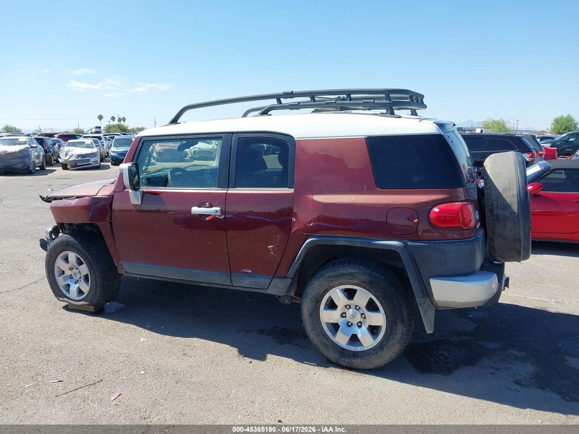 2008 Toyota Fj Cruiser VIN: JTEBU11F08K019729 Lot: 45365190