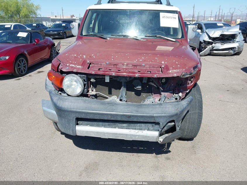 2008 Toyota Fj Cruiser VIN: JTEBU11F08K019729 Lot: 45365190