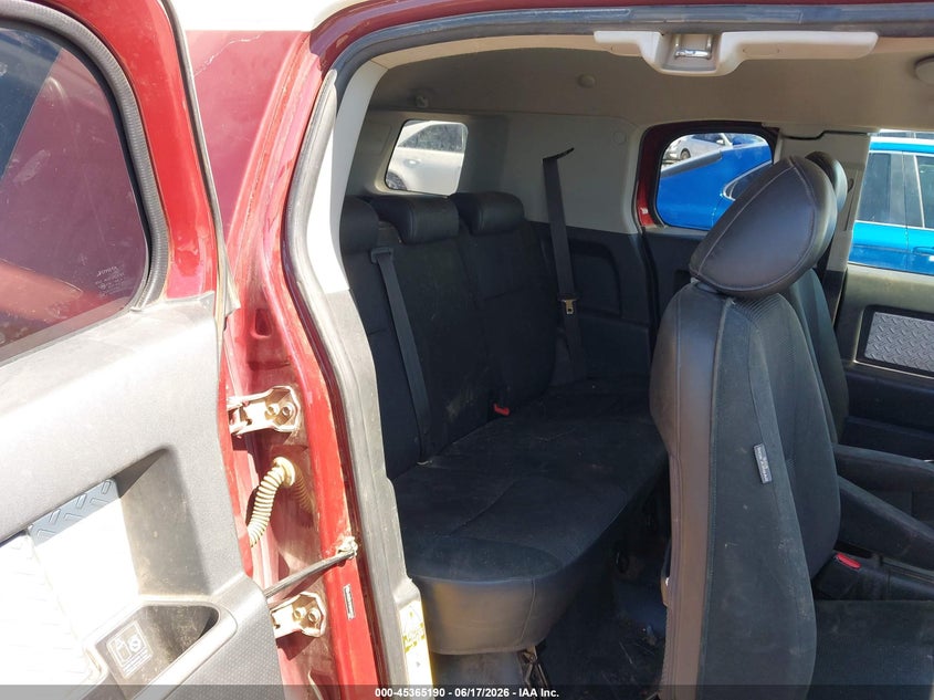 2008 Toyota Fj Cruiser VIN: JTEBU11F08K019729 Lot: 45365190