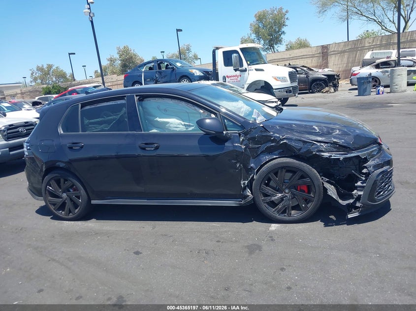 2023 Volkswagen Golf Gti 2.0T Se VIN: WVW3A7CDXPW145670 Lot: 45365197