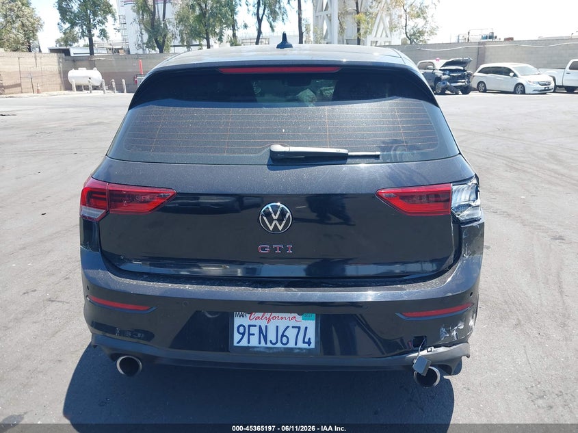 2023 Volkswagen Golf Gti 2.0T Se VIN: WVW3A7CDXPW145670 Lot: 45365197
