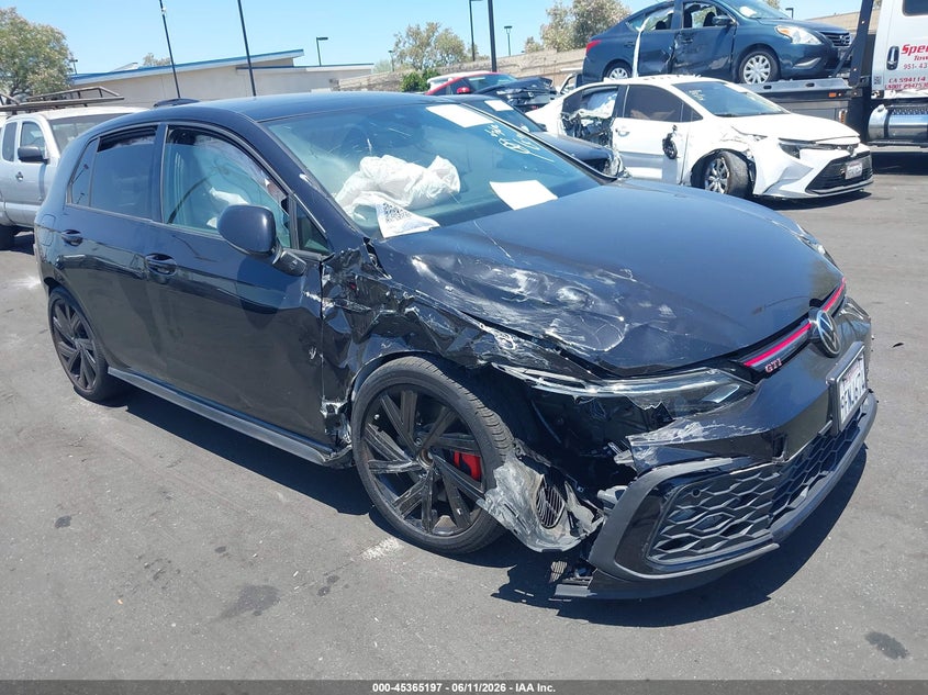 Vin: wvw3a7cdxpw145670, lot: 45863158, volkswagen golf gti 2.0t se 2023 img_1