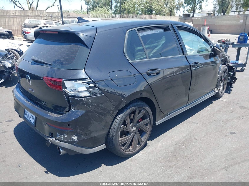 Vin: wvw3a7cdxpw145670, lot: 45863158, volkswagen golf gti 2.0t se 20234