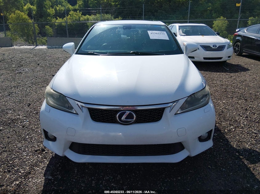 2013 Lexus Ct 200H VIN: JTHKD5BH3D2136659 Lot: 45365233