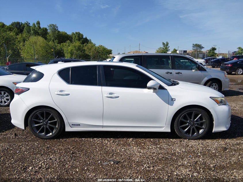 2013 Lexus Ct 200H VIN: JTHKD5BH3D2136659 Lot: 45365233