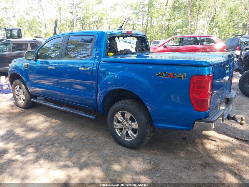 VIN 1FTER4FH7MLD13860 2021 FORD RANGER XLT