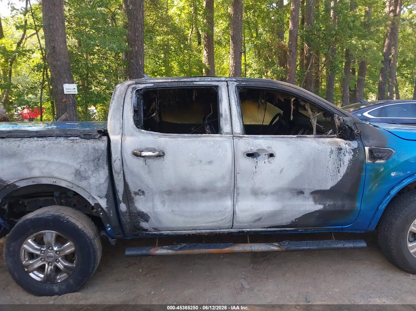 VIN 1FTER4FH7MLD13860 2021 FORD RANGER XLT