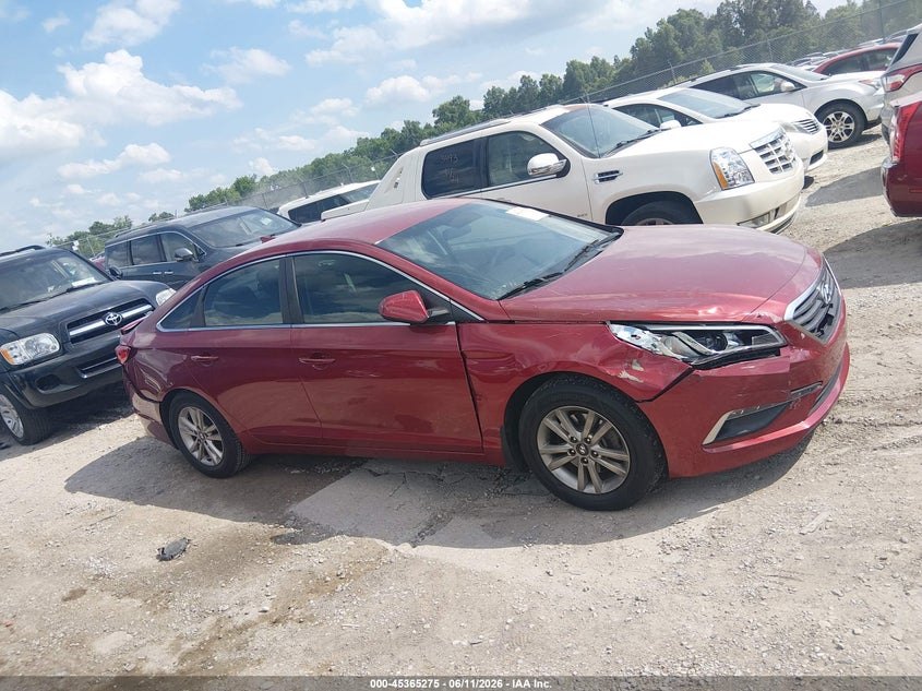 HYUNDAI SONATA 2015 VIN 5NPE24AF9FH176549
