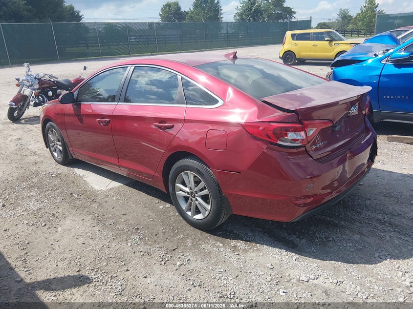 HYUNDAI SONATA 2015 VIN 5NPE24AF9FH176549