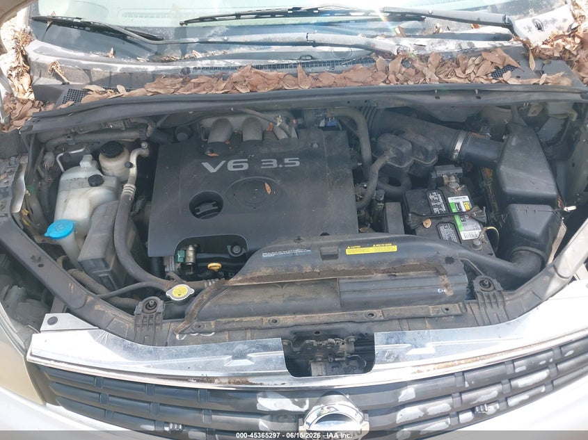 2009 Nissan Quest 3.5 S VIN: 5N1BV28U59N107330 Lot: 45365297