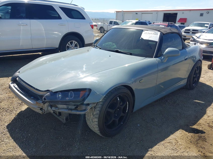 2000 HONDA S CABRIO 2.0L I-4 DOHC, VVT, 240HP