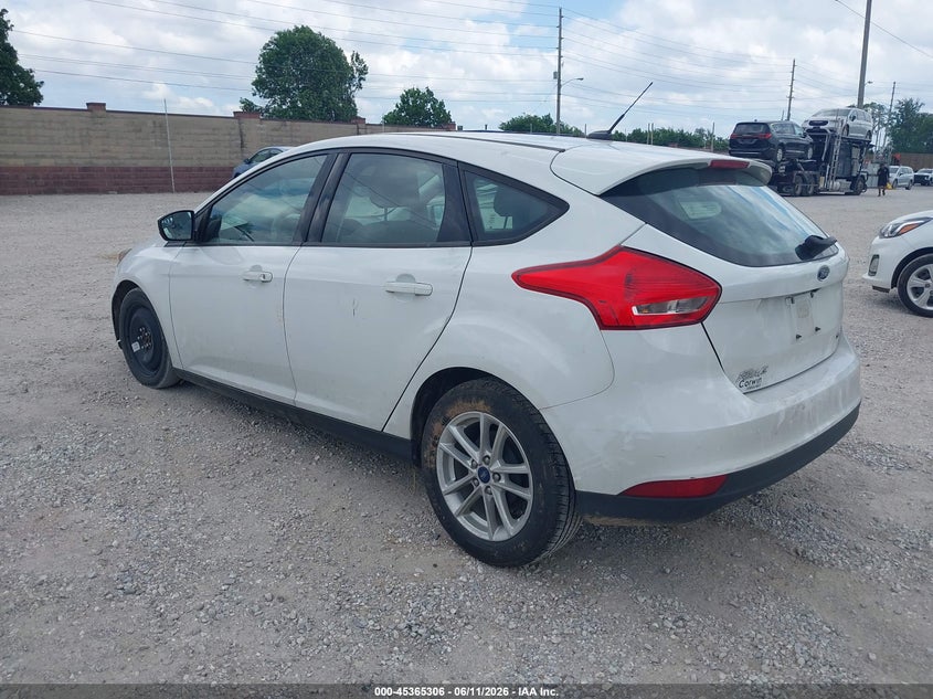 2018 FORD FOCUS HATCHBACK 2.0L I-4 DI, DOHC, VVT, 160HP