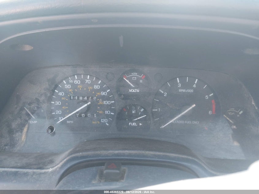 1995 Mercury Cougar Xr7 VIN: 1MELM62W7SH651926 Lot: 45365329