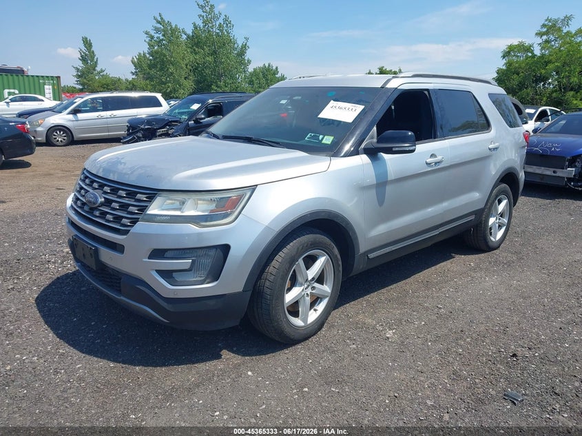Vin: 1fm5k8d8xggb77246, lot: 45863294, ford explorer xlt 20162