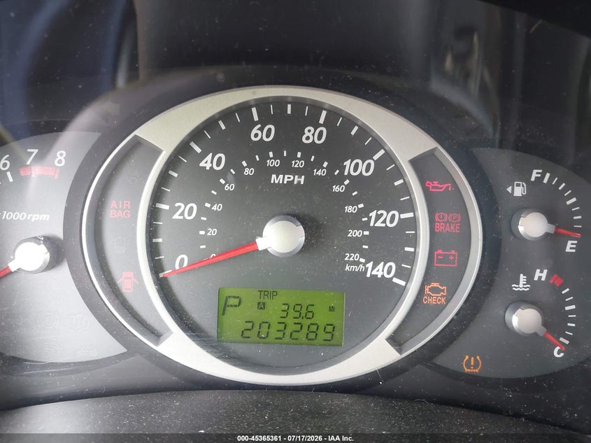 2008 HYUNDAI TUCSON auction photo 7