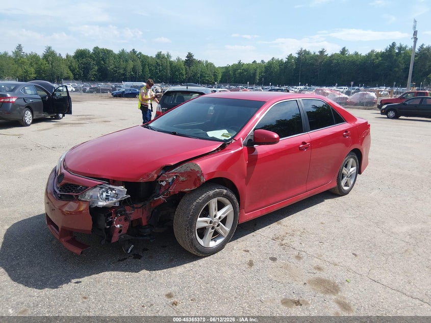 2012 TOYOTA CAMRY SEDAN 2.5L I-4 DOHC, VVT, 173HP