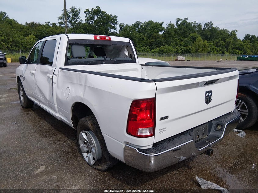 Vin: 1c6rr6tt7ks643952, lot: 45863333, ram 1500 classic slt  4x2 6'4 box 20193