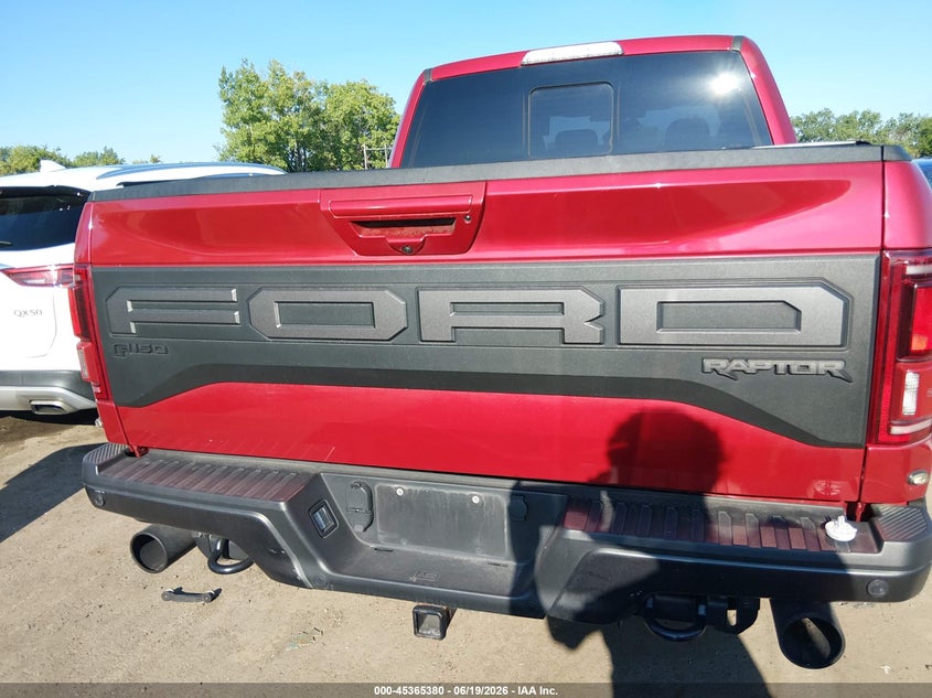 VIN 1FTFW1RG5LFA35035 2020 FORD F-150 RAPTOR