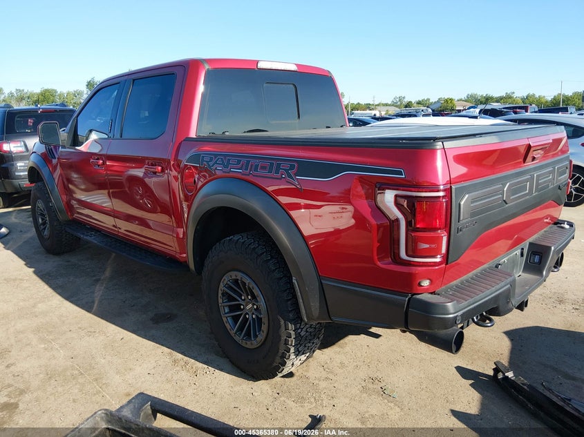 VIN 1FTFW1RG5LFA35035 2020 FORD F-150 RAPTOR