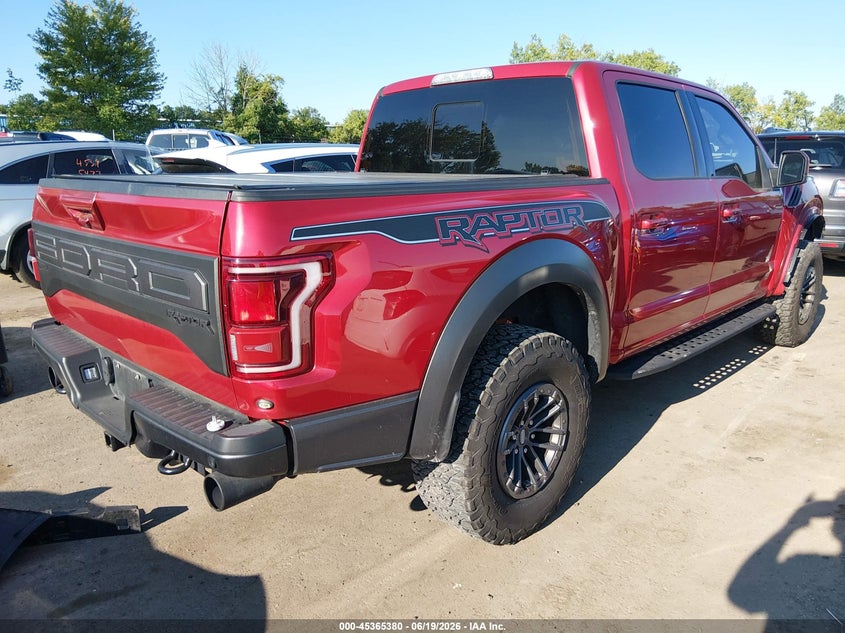 VIN 1FTFW1RG5LFA35035 2020 FORD F-150 RAPTOR