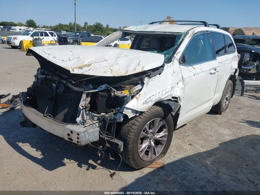 5TDBKRFHXGS242144 2016 TOYOTA HIGHLANDER LE PLUS V6 photo 1