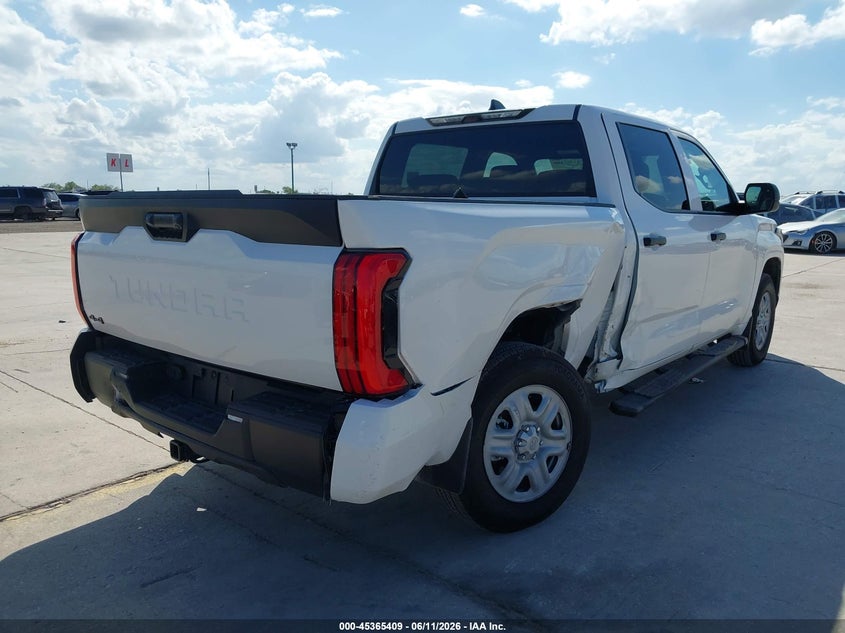 VIN 5TFKB5DB7TX350975 2026 TOYOTA TUNDRA SR CREWMAX "5.5" BED