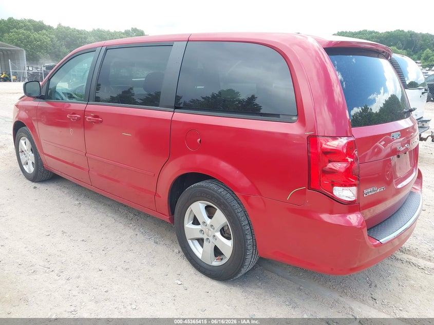 Vin: 2c4rdgbg2dr799063, lot: 45863376, dodge grand caravan se 20133