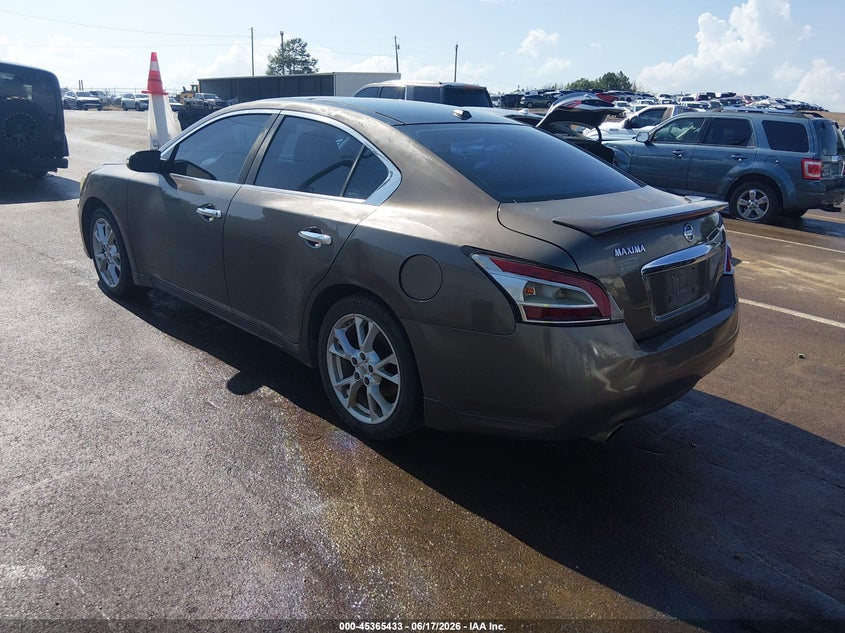 Vin: 1n4aa5ap3cc809222, lot: 45863394, nissan maxima 3.5 sv 20123