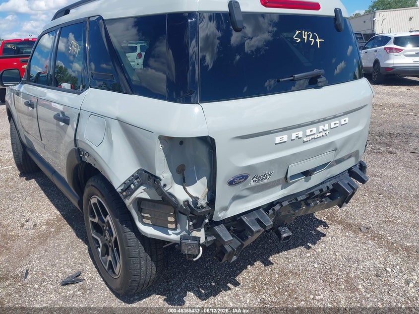 2022 FORD BRONCO SPORT SPORT UTILITY VEHICLE 1.5L I-3 DI, DOHC, VVT, TURBO, 181HP