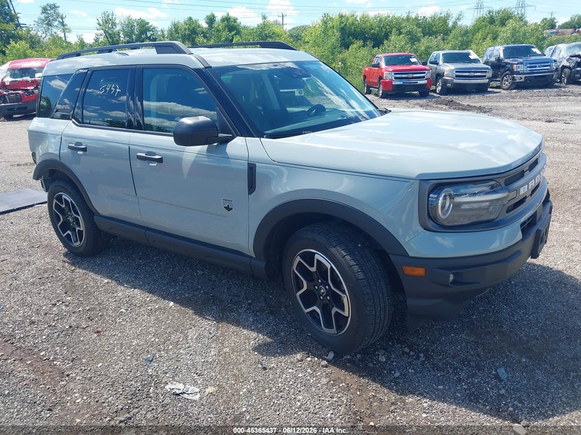2022 FORD BRONCO SPORT SPORT UTILITY VEHICLE 1.5L I-3 DI, DOHC, VVT, TURBO, 181HP