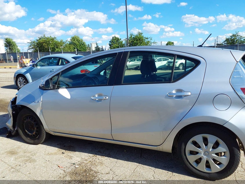 2013 Toyota Prius C Two VIN: JTDKDTB35D1056909 Lot: 45365450