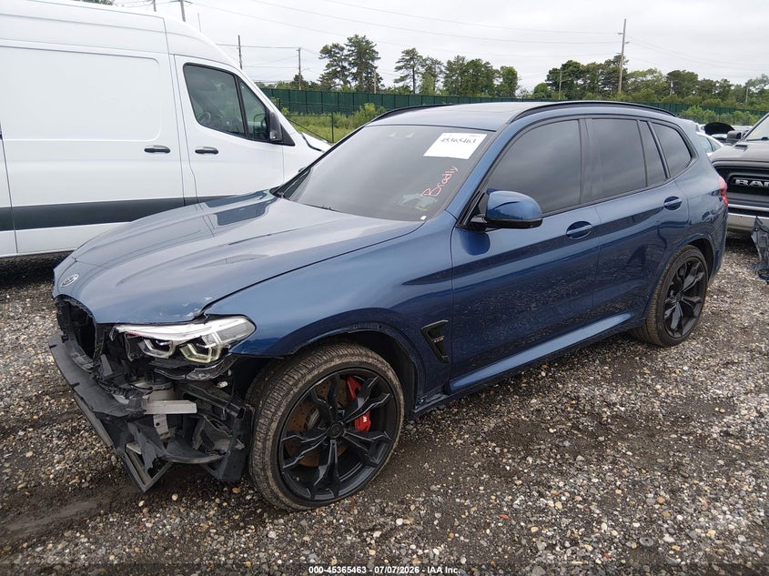 Vin: 5ymts0c01m9f63055, lot: 45863423, bmw x3 m 20212