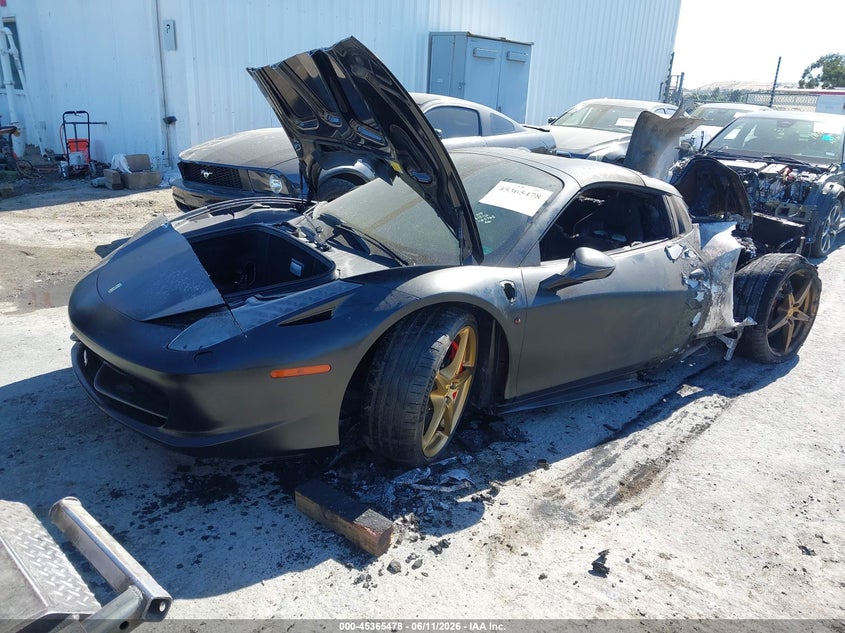 2013 FERRARI 458 SPIDER auction photo 2