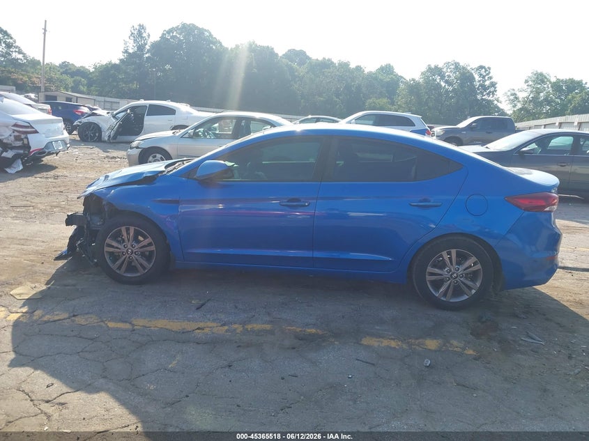 HYUNDAI ELANTRA 2018 VIN KMHD84LF3JU657334