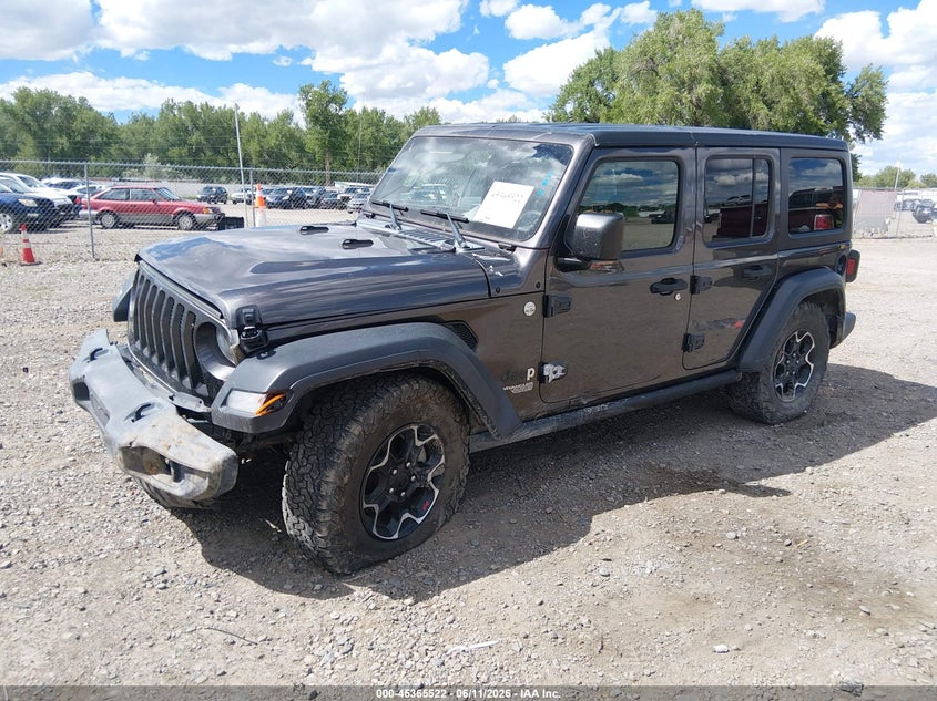 2019 JEEP WRANGLER UNLIMITED auction photo 2