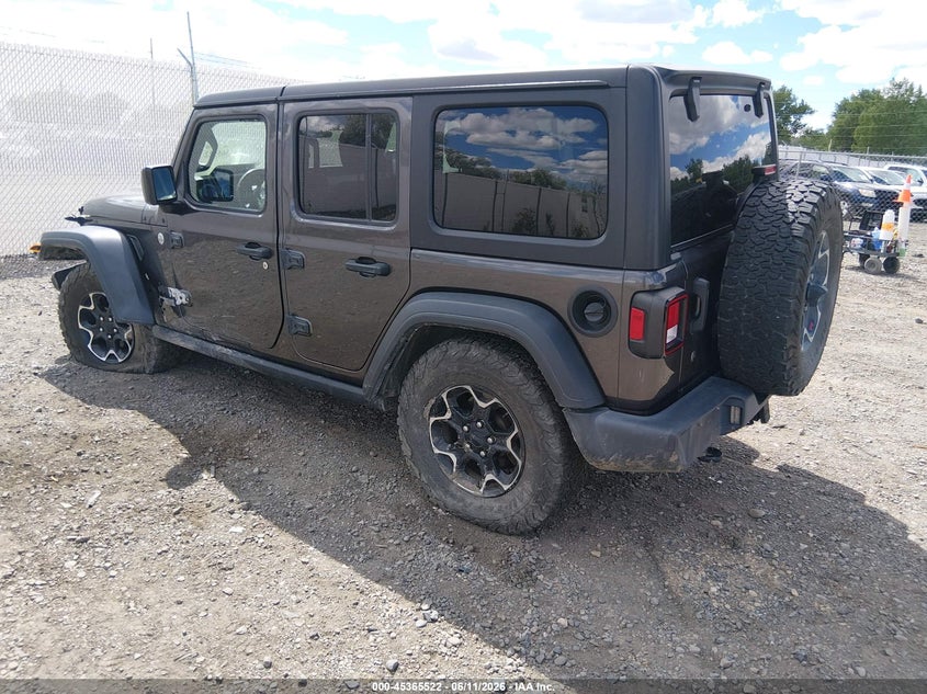 2019 JEEP WRANGLER UNLIMITED auction photo 3