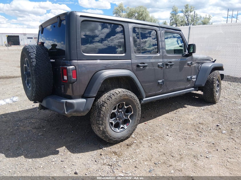 2019 JEEP WRANGLER UNLIMITED auction photo 4