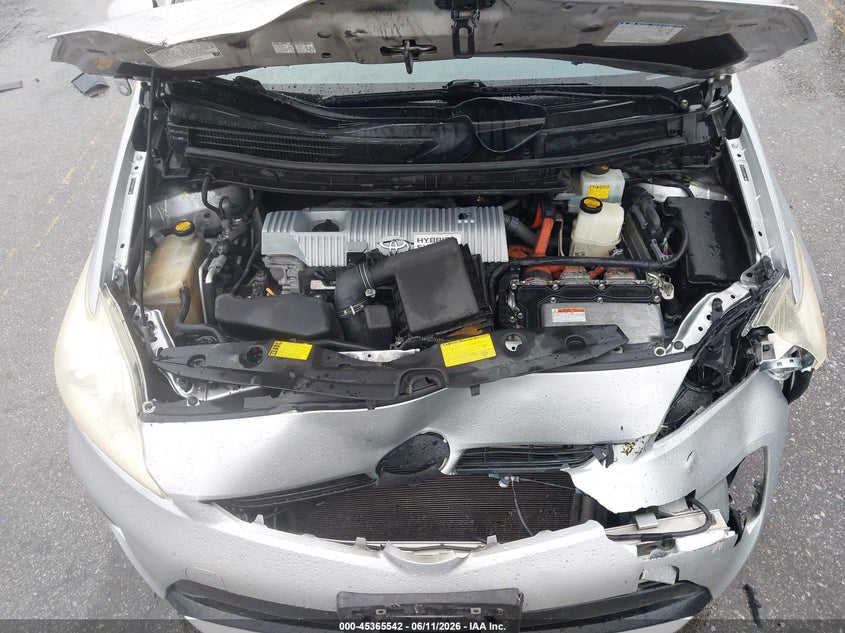 2012 Toyota Prius Two VIN: JTDKN3DU1C1497583 Lot: 45365542