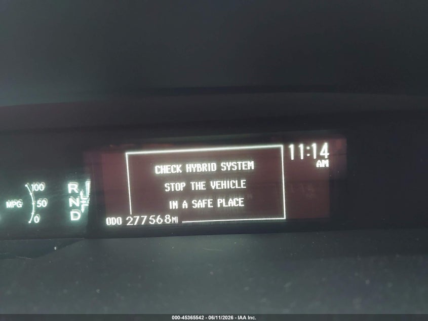 2012 Toyota Prius Two VIN: JTDKN3DU1C1497583 Lot: 45365542