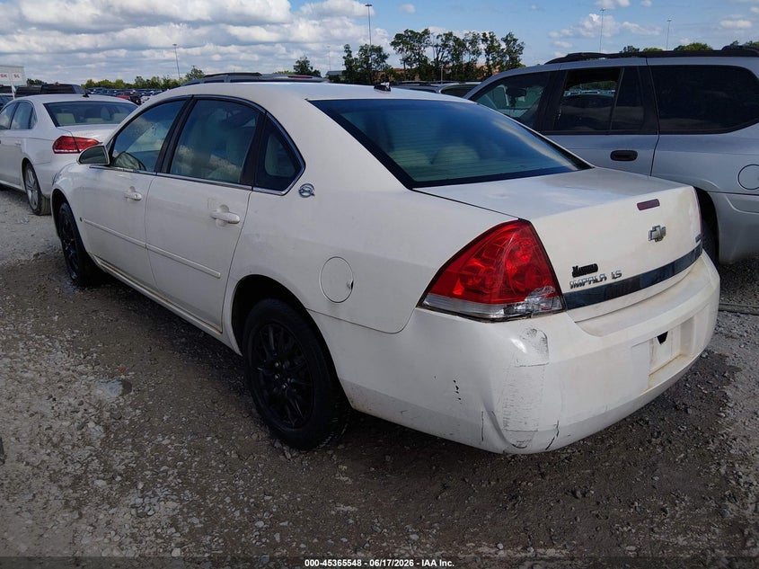 2007 CHEVROLET IMPALA auction photo 3