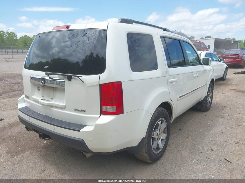 Vin: 5fnyf3h99bb050857, lot: 45863543, honda pilot touring 20114