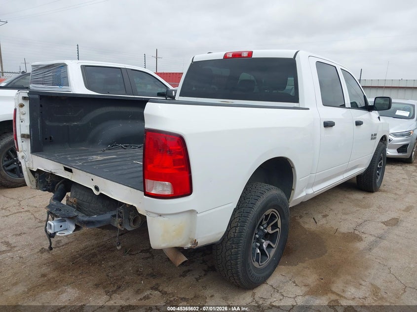 Vin: 1c6rr7kg3gs177647, lot: 45863563, ram 1500 tradesman 20164