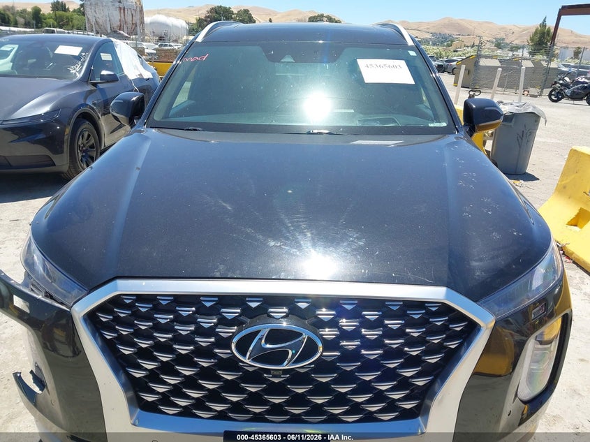 VIN KM8R74HE0MU333075 2021 HYUNDAI PALISADE CALLIGRAPHY
