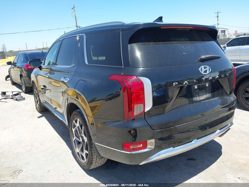 VIN KM8R74HE0MU333075 2021 HYUNDAI PALISADE CALLIGRAPHY