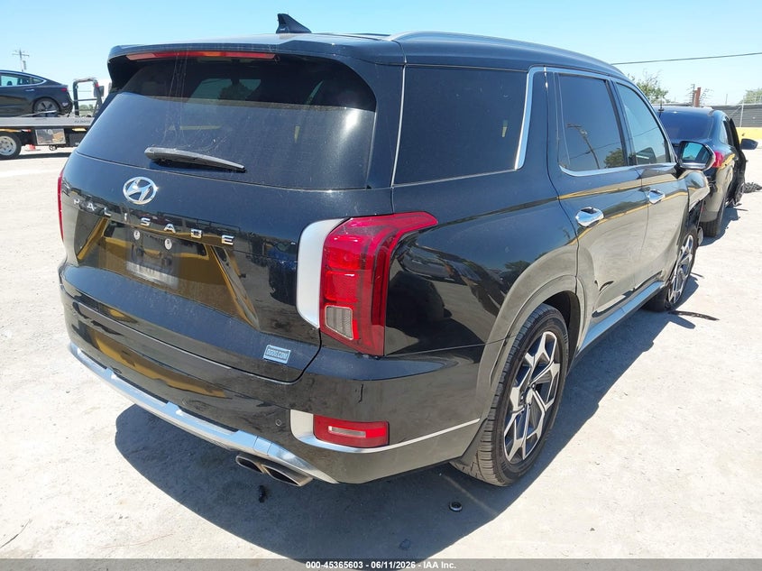 VIN KM8R74HE0MU333075 2021 HYUNDAI PALISADE CALLIGRAPHY