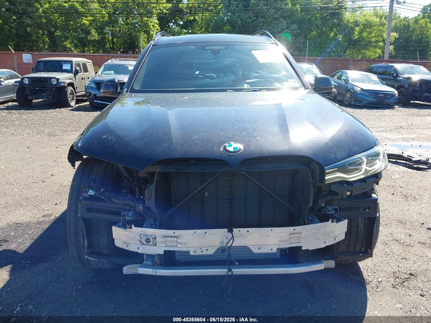 2022 BMW X7 xDrive40I VIN: 5UXCW2C09N9M57894 Lot: 45365604