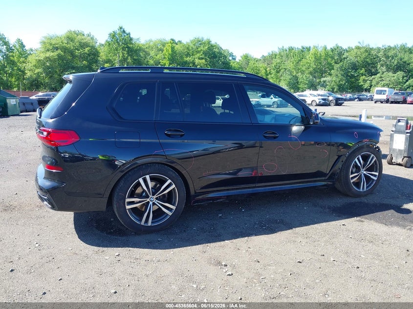 2022 BMW X7 xDrive40I VIN: 5UXCW2C09N9M57894 Lot: 45365604