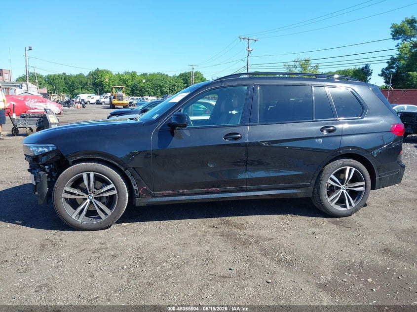 2022 BMW X7 xDrive40I VIN: 5UXCW2C09N9M57894 Lot: 45365604