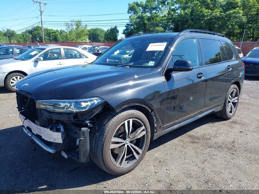 2022 BMW X7 xDrive40I VIN: 5UXCW2C09N9M57894 Lot: 45365604