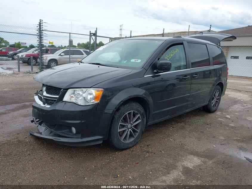 Vin: 2c4rdgcg0hr773470, lot: 45863585, dodge grand caravan sxt 20172